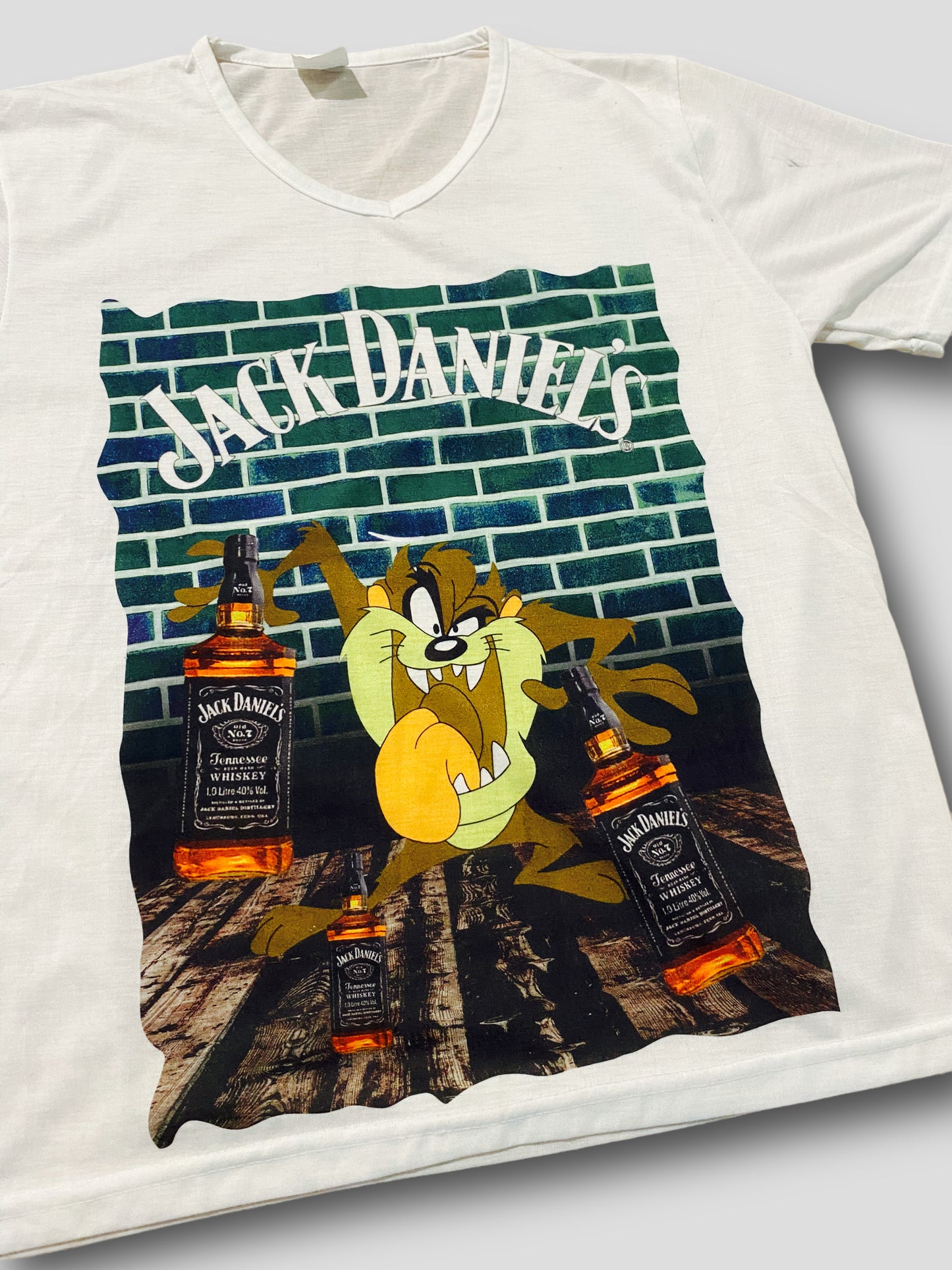 Jack Daniels x Tasmanian Taz T-paita (S)